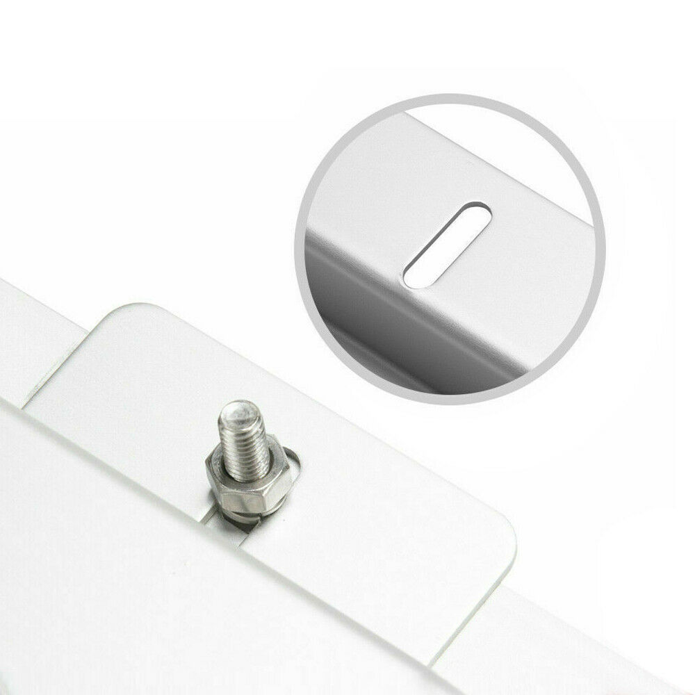 8pcs Solar Panel Mounting Bracket Flat Roof Mount Kit Home Car Aluminum Bracket Solar Panel Holder Stainless Steel Nut And Bolt