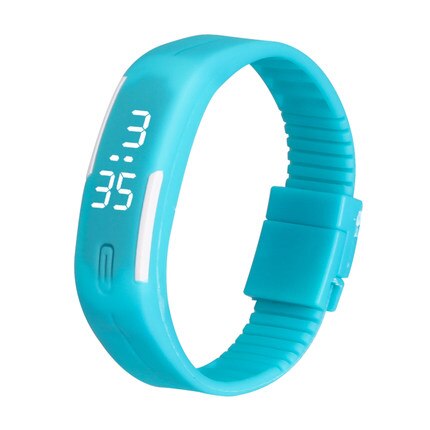 Charmant Horloges Unisex Trendy Vrouwen Siliconen Snoep Kleur Led Sport Armband Touch Digitale Horloge Voor Kinderen