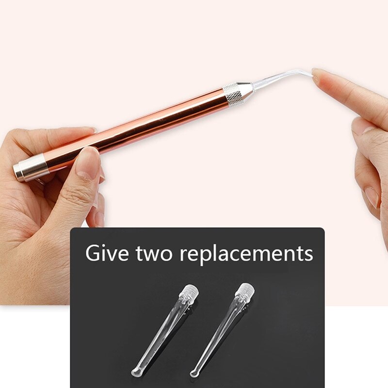 Luminous Ear Spoon Baby Adult Ear Wax Cleaner Flashlight Earpick Earwax Remover Light Ear Curette Tool