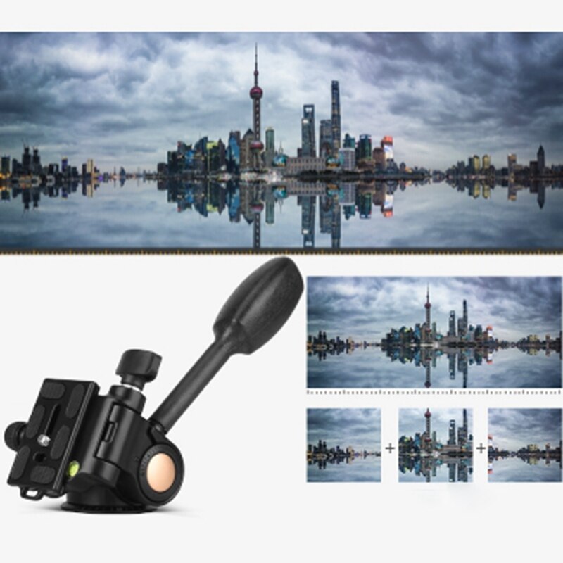 Qingzhuangshidai  q08 3-- weg vloeistofkop tuimelaar video statief kogelkopplaat voor dslr camera statief monopod
