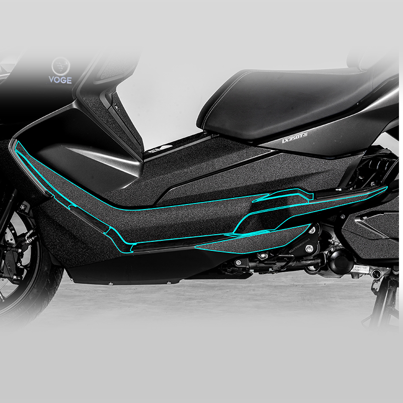 For VOGE SR4 MAX Bike Accessories Armor Protective Sticker Fairing Kits Of Motorcycle Plastic Area Decoration And Refit Decals: Lavender