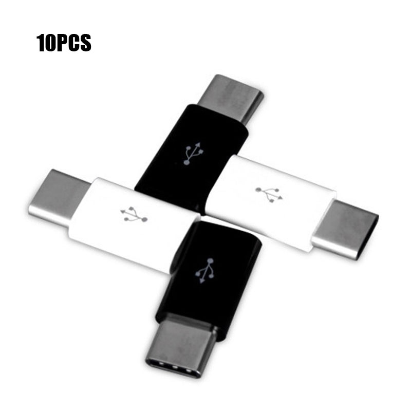 1/5/10PCS Mini portátil USB 3,1 Micro hembra a USB-C tipo-C macho de datos Adaptador convertidor para Huawei Xiaomi Samsung Galaxy A8 A9