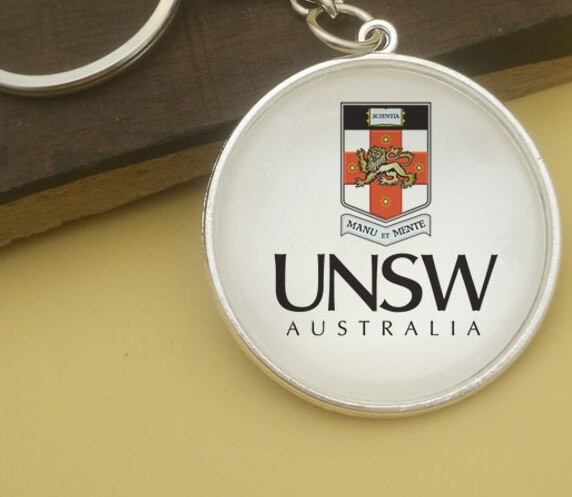 Europese Brittannië Engels Hoger University Wereldberoemde Universiteiten College Sleutelhanger Badge Souvenir Classic Wereld: New South Wales