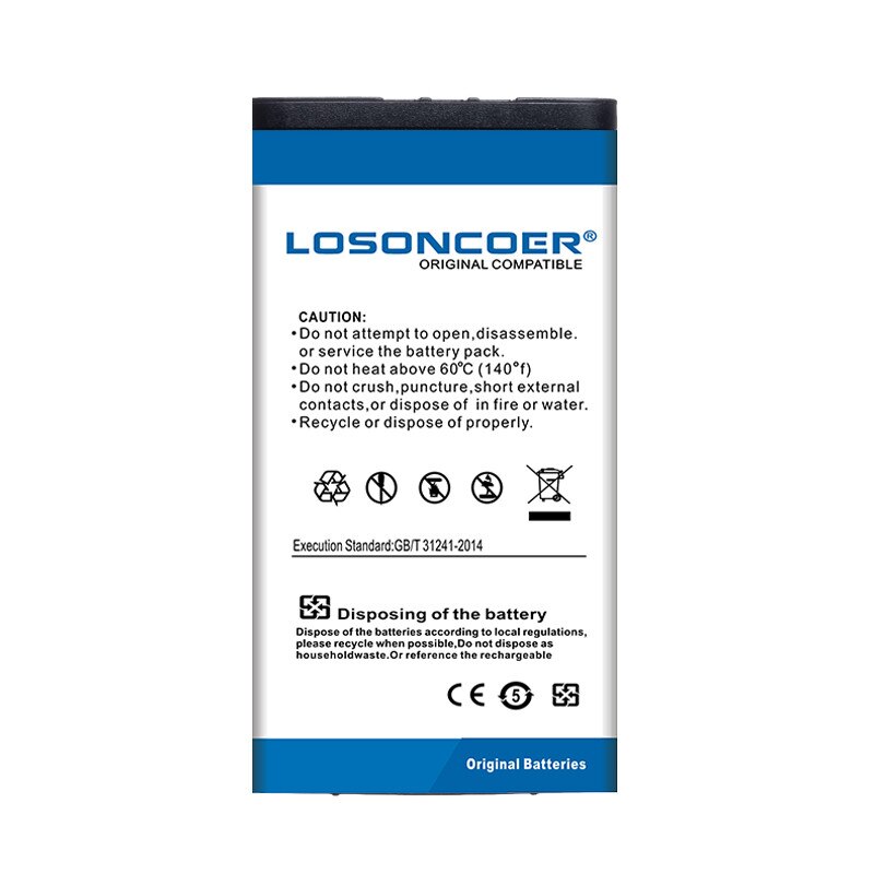 Losoncoer 2600Mah Oplaadbare TWL-003 Batterij Voor Nintendo Dsi Ndsi Vervangende Batterij