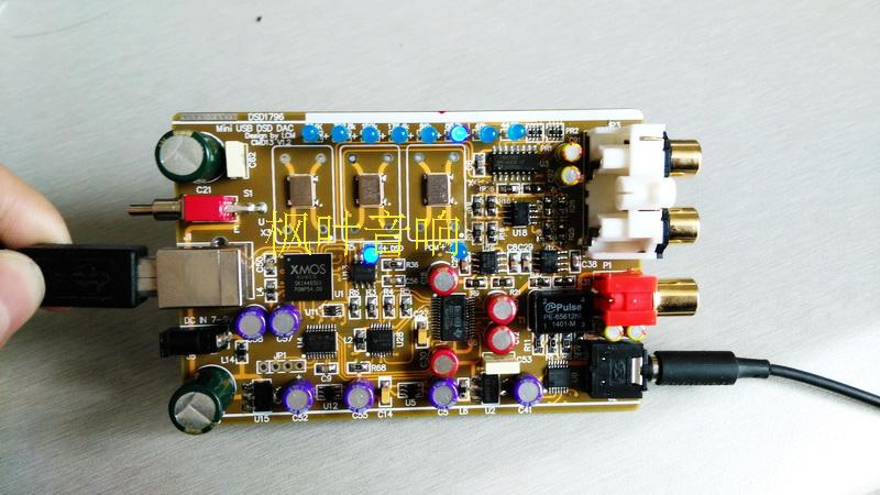 Dsd hård løsning dac xmos  u8 amp, koaksial dsd 1796 clearance firelags pcb