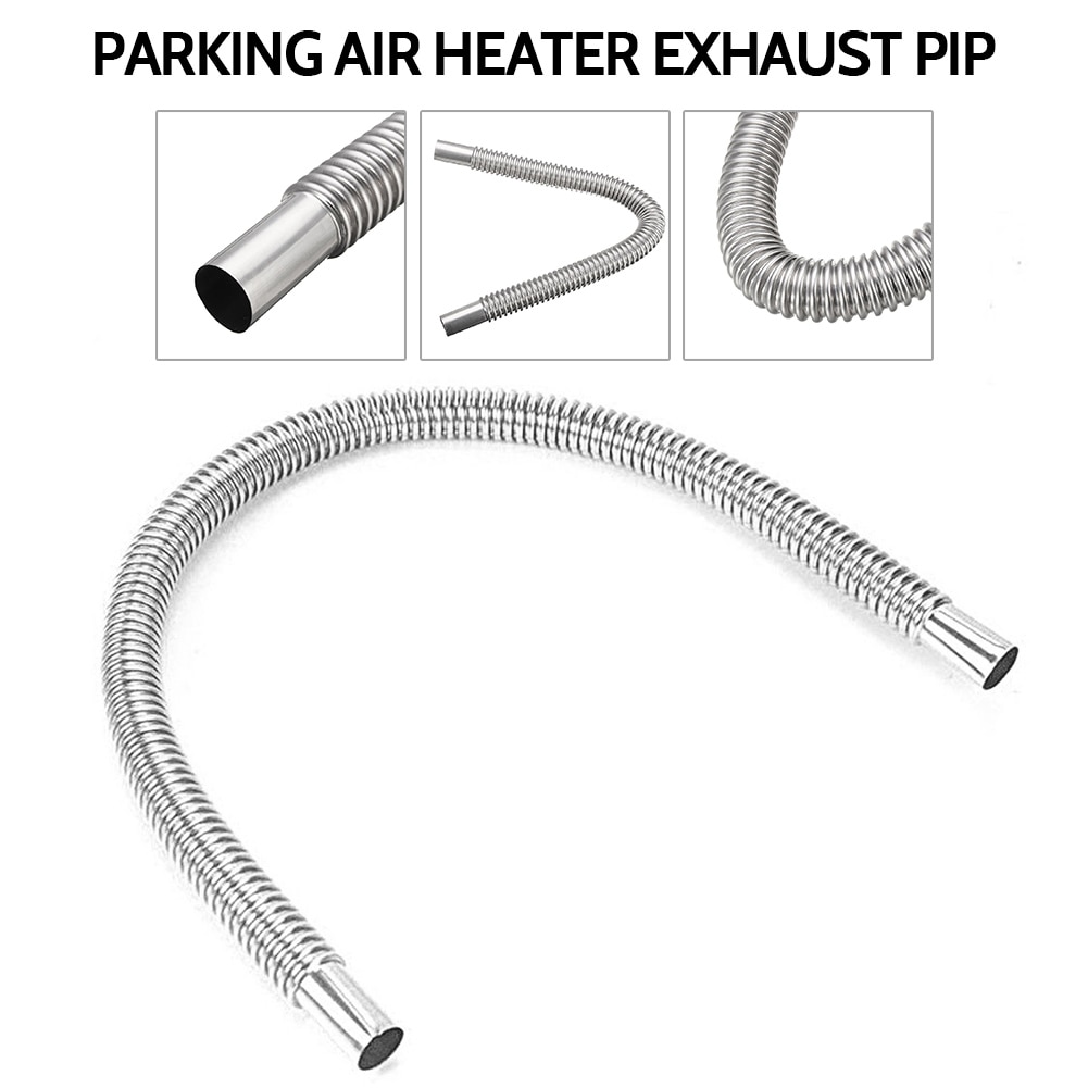 Uitlaatpijp Auto Voor Webasto Air Diesel Standkachel 75 Mm 200 Cm Auto Heater Ducting Pijp Luchtinlaat Uitlaat Slang Lijn Aluminiumfolie Tip Auto Uitlaat (Kleur : 2 stuks