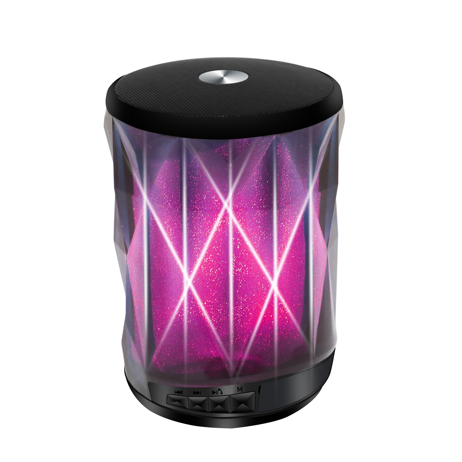 Desk Lamp Subwoofer Cube With Bluetooth Speaker Led Light