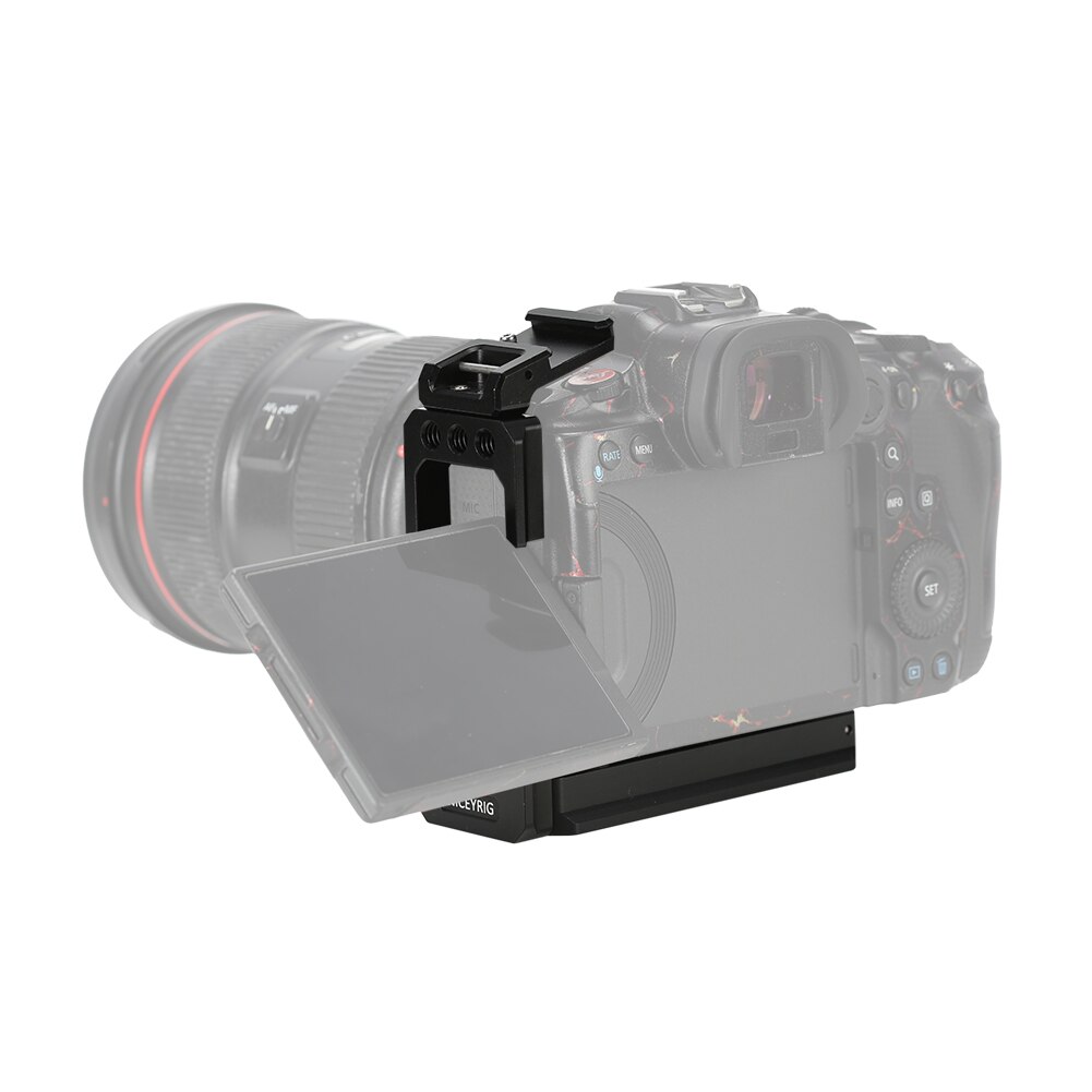 Niceyrig L-halterung für Kanon EOS R5/R6 mit Kalten Schuh Montieren