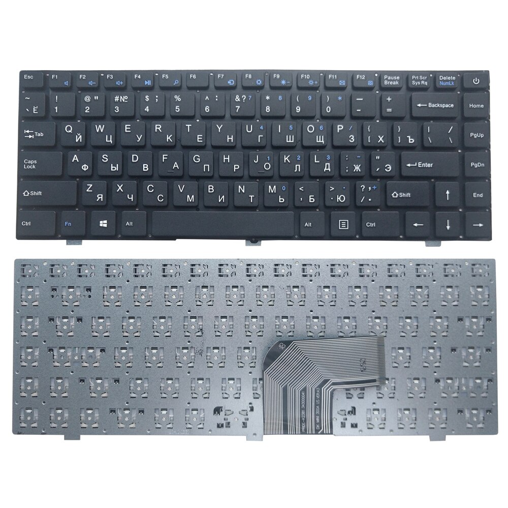 OVY teclado portátil RU para Teclast F6 F7 F7 PLUS P/N: PRIDE-K2381 343000041 DK MINI 300 nosotros VER: A3 KB ruso