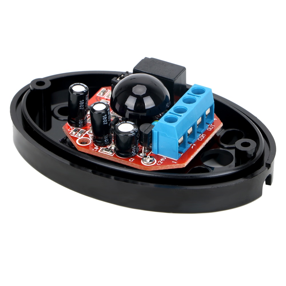 Single Beam Infrared Radiation Sensor Barrier For Gates Doors Windows External Positioning Alarm Detector Against Hacking System