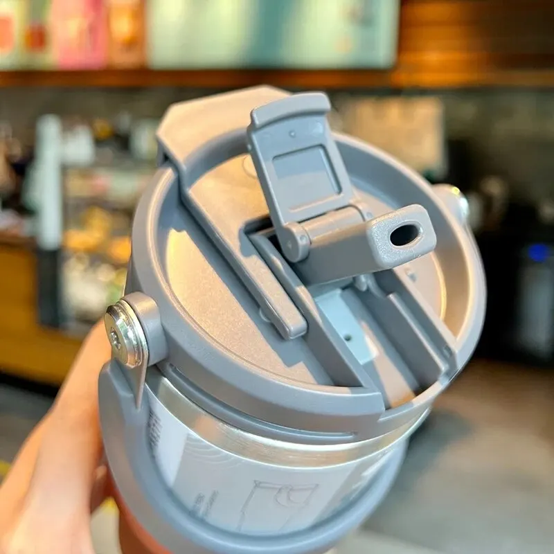 Tyeso kaffeebecher mit doppelwandiger isolierung und kälteisolierung, tragbarer eisbecher mit großem fassungsvermöGen, edelstahl