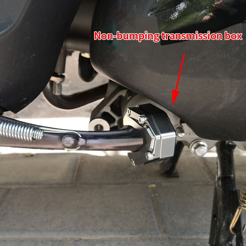 Voor Zontes ZT310-M Scooter Side Ondersteuning Pads Verhogen En Verbreden Antislip 310M Side Beugels Verhogen Voet Pads