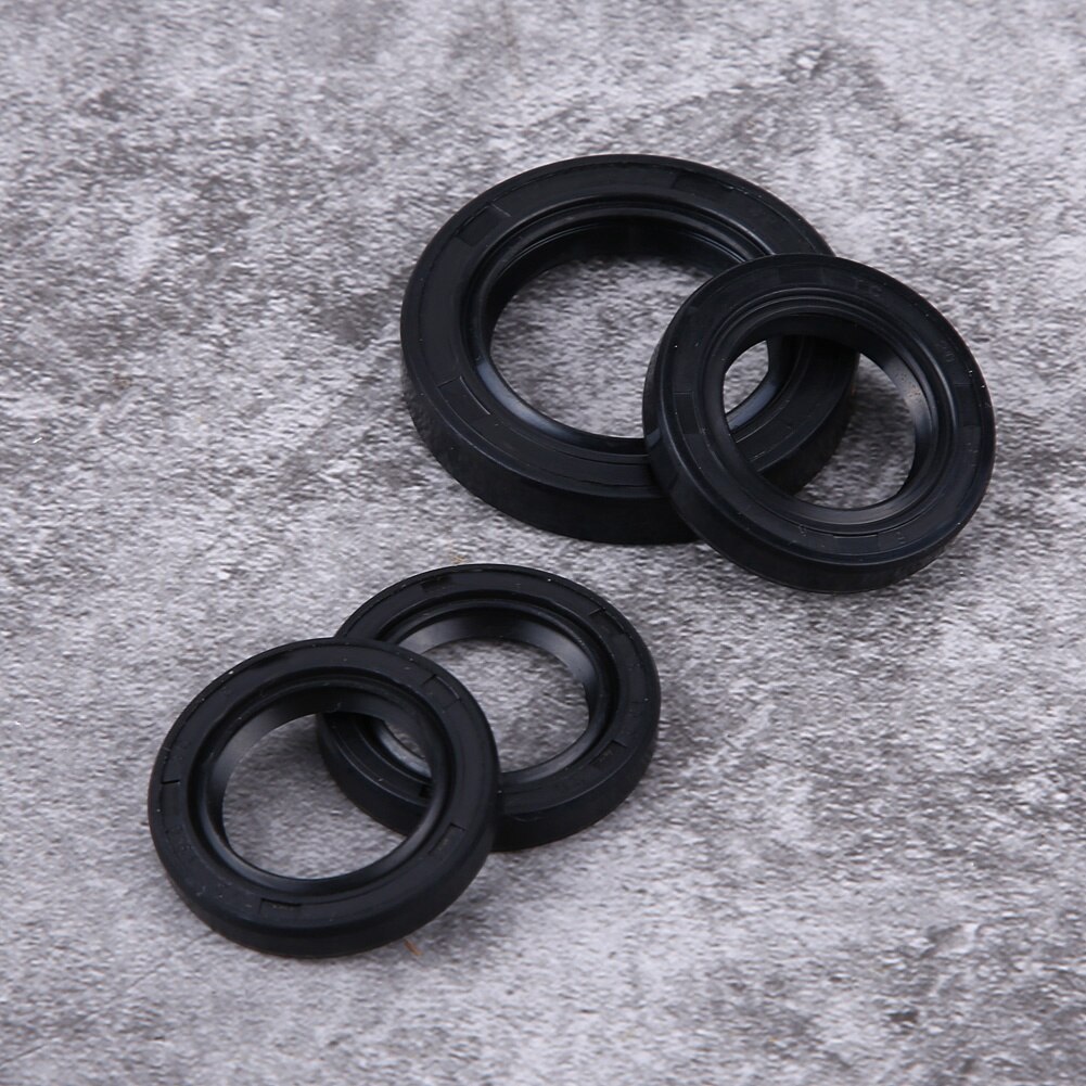 Oil Seal 4 Pcs Engine Crankshaft Gear Crank Case Oil Seal for most GY6 125cc 150cc 152 QMI 157QMJ Japanese and Chinese ATV Quads