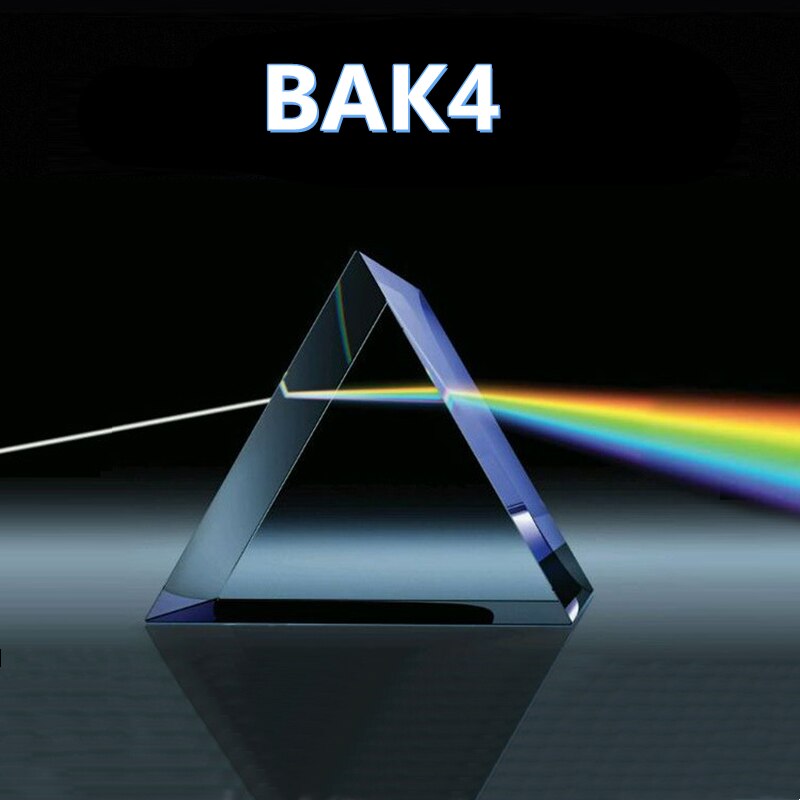 30*30*30*50 Physical Refraction Rainbow Prism Physical Prism Optical Triangular Prism Refractor K9 Triangular Prism