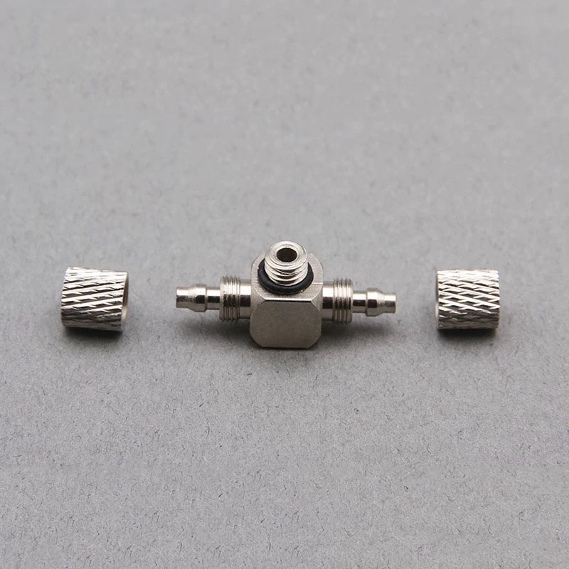 Miniature Quick Twist T Type Pneumatic Quick Connection Trachea Joint Pc4 Pc6 Pneumatic Components Quick Fitting Tube M3 M4 M5m6
