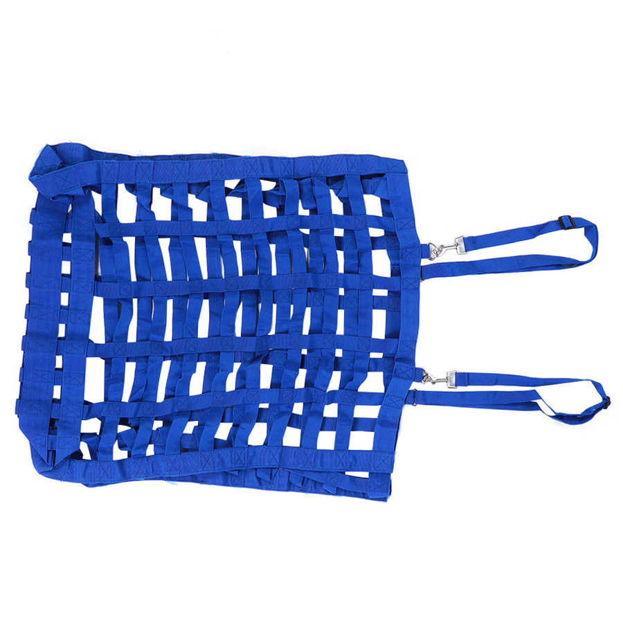 Hooi Netto Zak Slow Feed Zak Singels Blauw Strozak Voor Paard Feeder Volledige Dag Voeden Grote Feeder Zak Met kleine Gaten