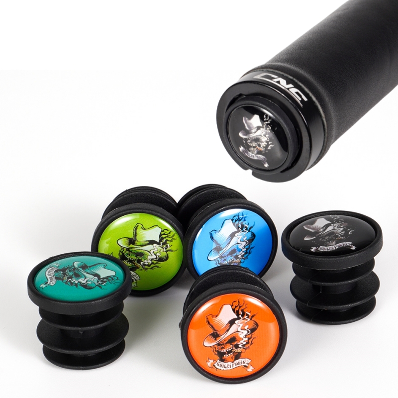 Chooee Bike Accessories Bicycle Handlebar End Plug MTB Grip Bar Plug Road Bike Handlebar Tape Caps PVC Bar Ends Plugs 1 Pair