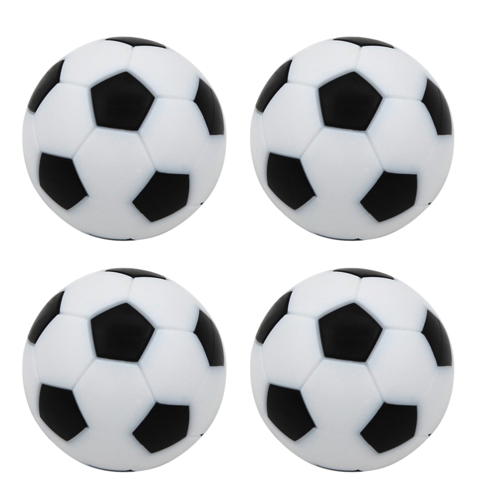 8pcs Table Soccer Balls Game Football Foosballs Replacement Tabletop Soccer Mini Balls