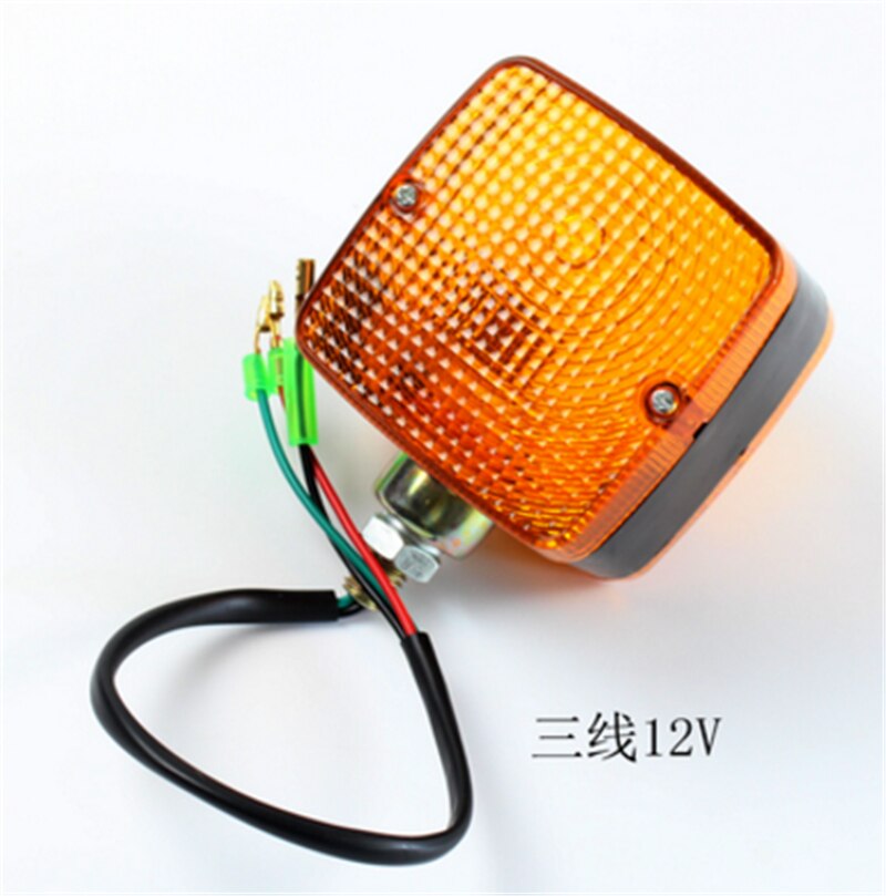 Gaffeltruck styrljus dubbelsidig lampa fram liten lampa resulterande kraft gaffeltruck plattform liugong modern 12v 24v