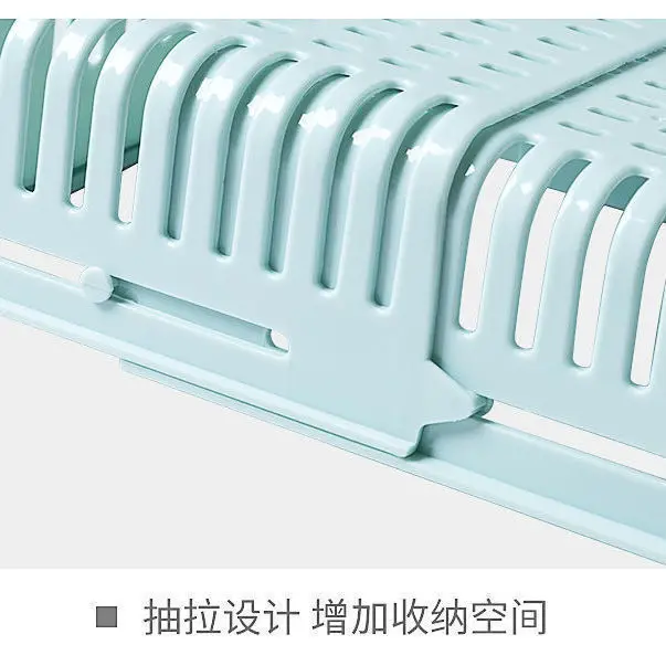 Koelkast Rresh Pull-Out Organizer Intrekbare Keuken Organiseren Opbergdoos Groente En Ei Opslagmand