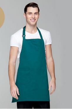 Superieure Keuken Fornuis Chefs Schort Overgooier Voorvak Oilproof Thuis Craft Bakken Schort Vrouwen Mannen Keuken benodigdheden: WHITE