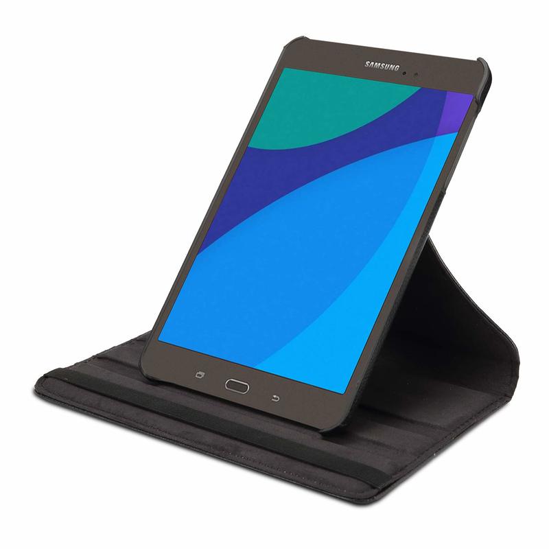 Funda de piel sintética con soporte giratorio para Samsung Galaxy Tab S4, protector de cuero sintético de 10,5 pulgadas, SM-T830, modelo SM-T835, SM-T837, grados
