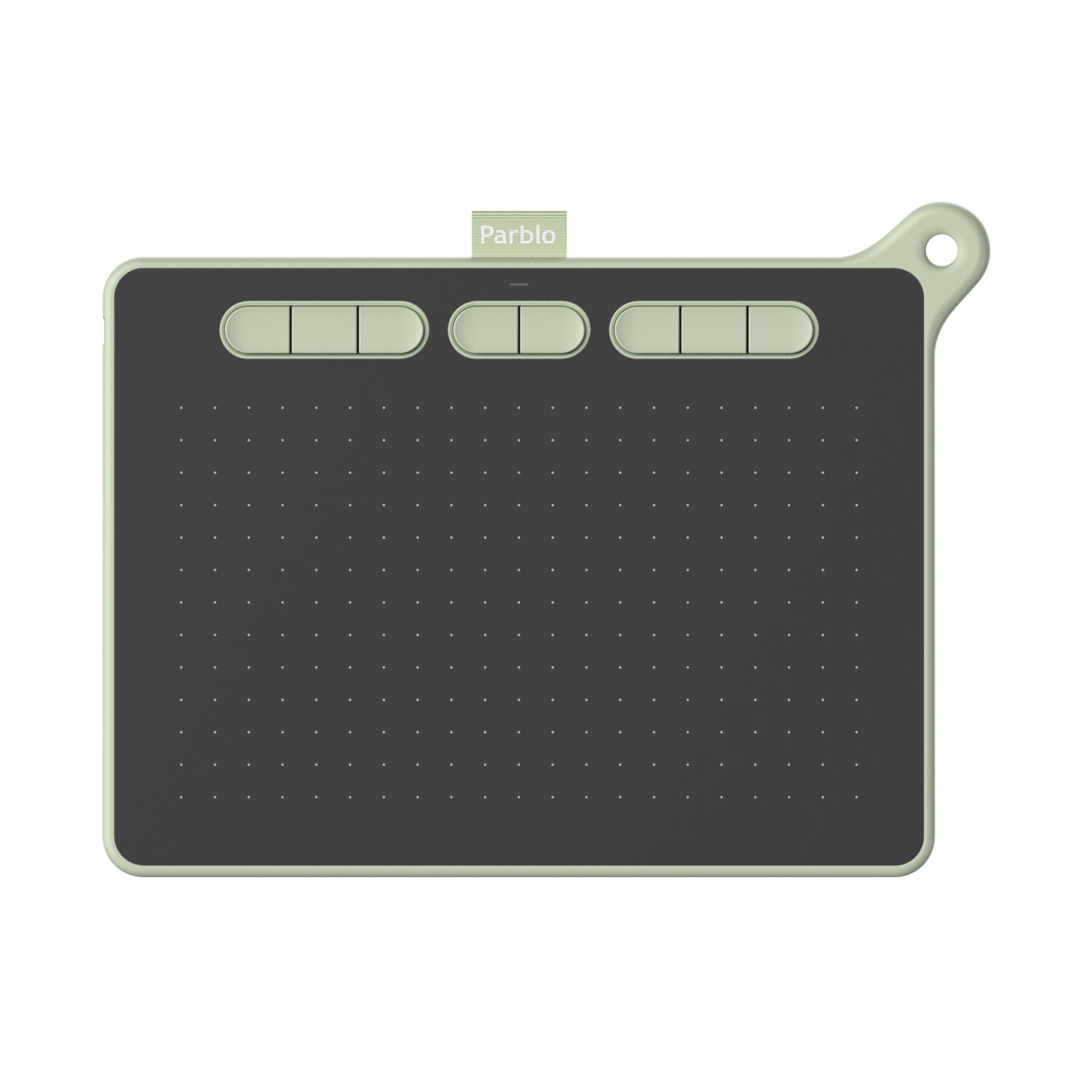 Parblo Ninos M Graphics Drawing Digital Tablets Signature Pen Tablet OSU Game Tablet with Battery-Free Stylus Pen: green