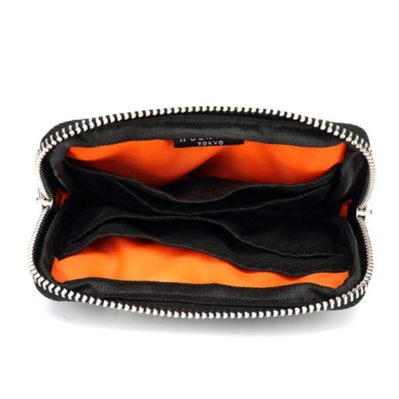 Japanse En Koreaanse Stijl Kleine Portemonnee Vrouwelijke Nylon Korte Portefeuilles Kaarthouder Casual Handtassen Jeugd Student Portemonnee Carteira