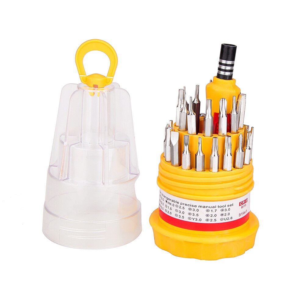 Oauee 31 In 1 Screwdriver Set Precision Phone Computer Camera Slotted Phillips Screwdriver Tools Torx Hex Screw Driver Set