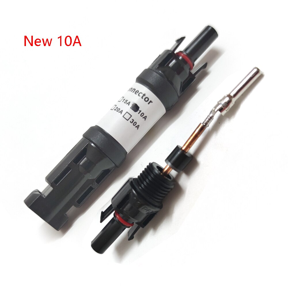 10A 15A 20A 30A Solar DC Diode Plug Connector For PV System Solar panel Parallel Connection protection: New 10A
