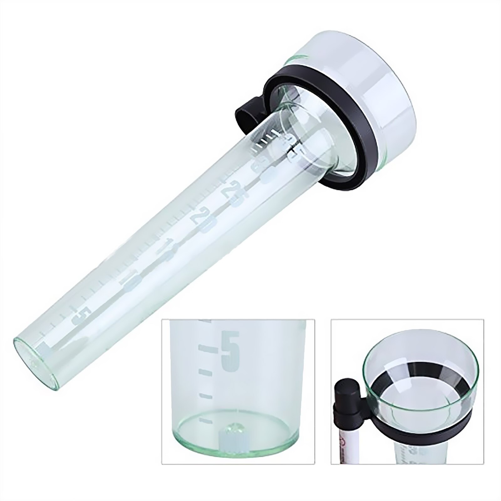 Coupe à mesurer pluie pluviomètre mesure technicien agricole outils jardin ABS pluviométrie Observation Record pluviomètre