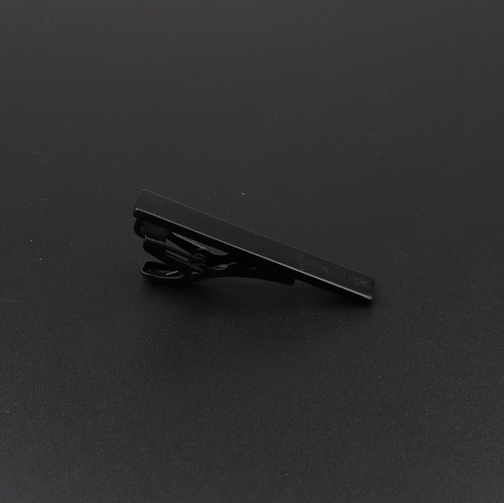 4.5cm Men Dress Colorful Tie Clips Exquisite Simple Business Necktie Clip Slim Ties Clips Suits Accessories Jewelry: 1