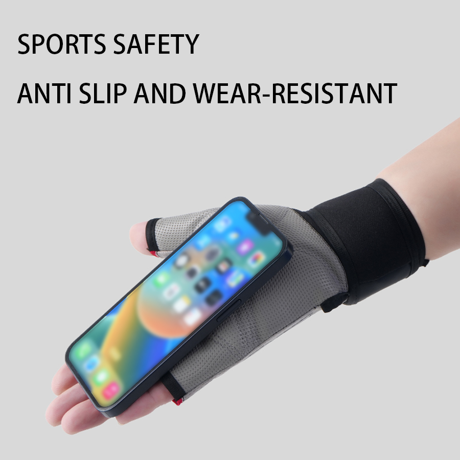 Guantes de ciclismo de Gel de medio dedo, antideslizantes, antisudor, guantes de bicicleta de carretera para hombres, guantes de Mtb, equipo de ciclismo de Gel de medio dedo