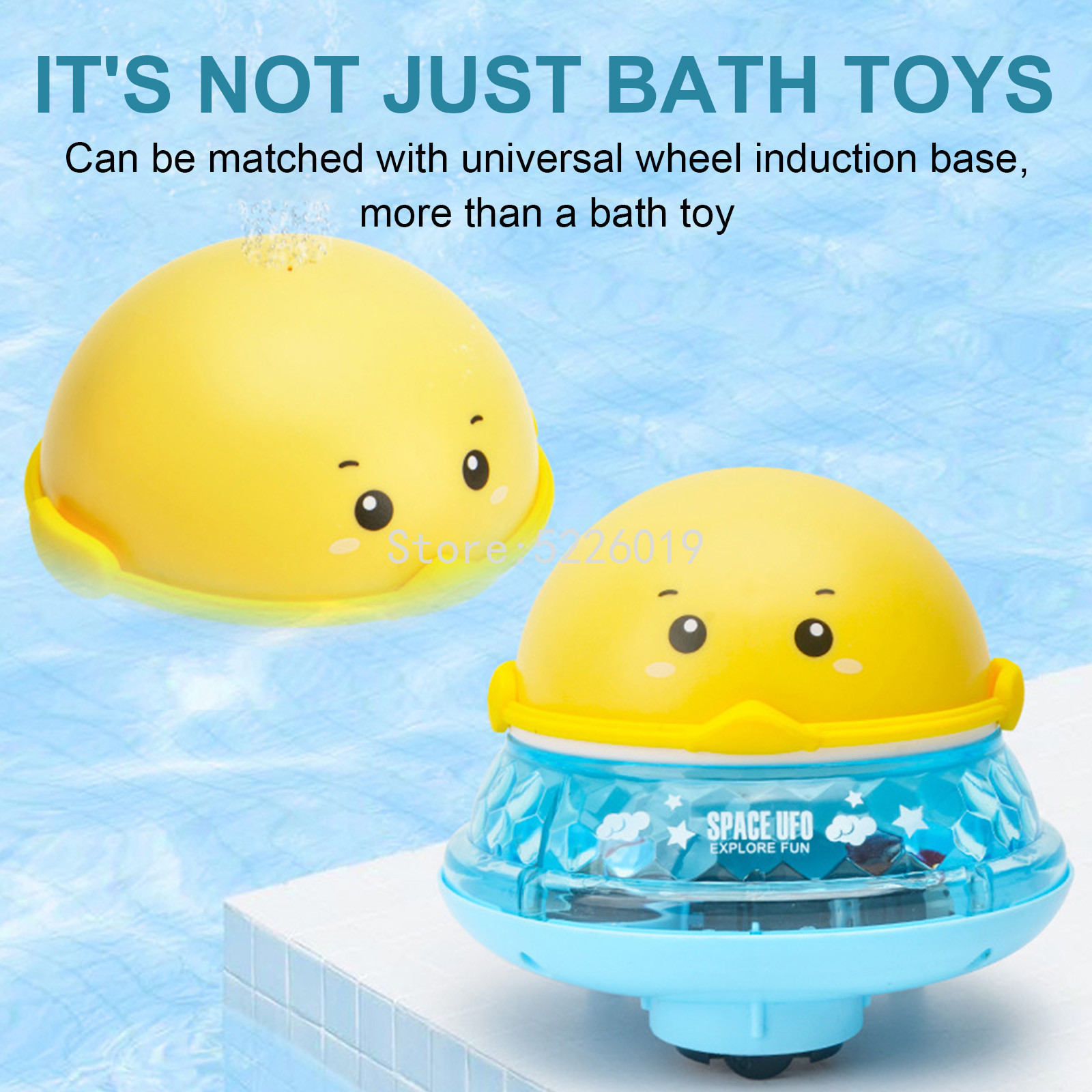 Baby Bath Toys Spray Water Shower Swim Pool Bathing Toys for Kids Electric Whale Bath Ball with Light Music Bathroom Toys
