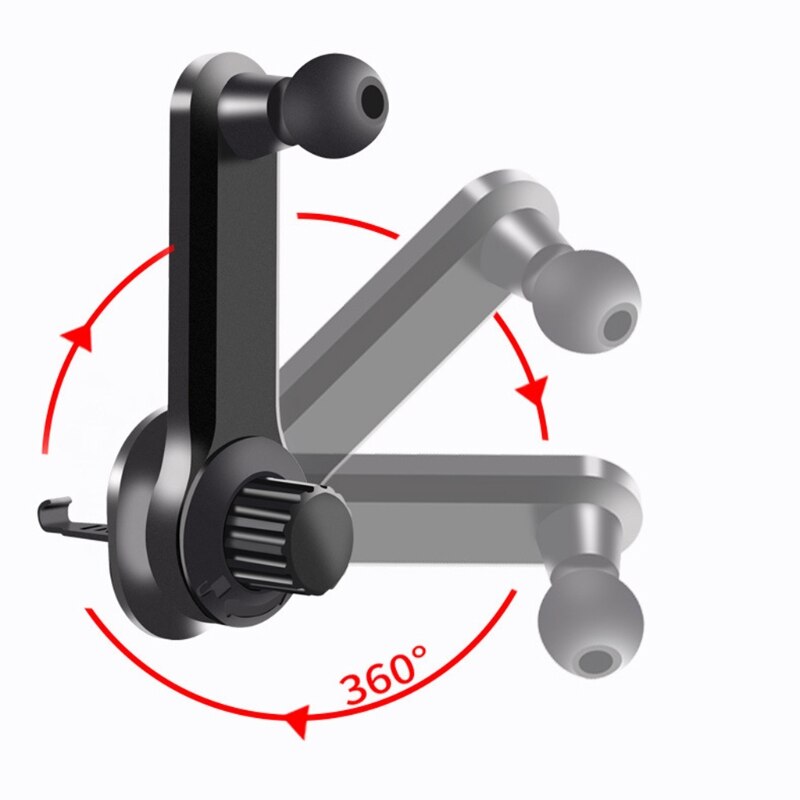Bil luftventil mount 17mm kuglehoved udtag klip ultra stabil telefonholder til biler universal