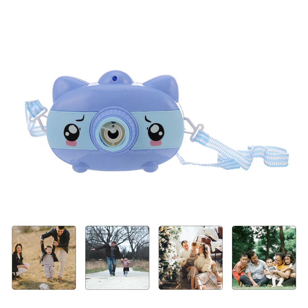 1 Set Bubble Camera with Light Bubble Blowing Kids Musical