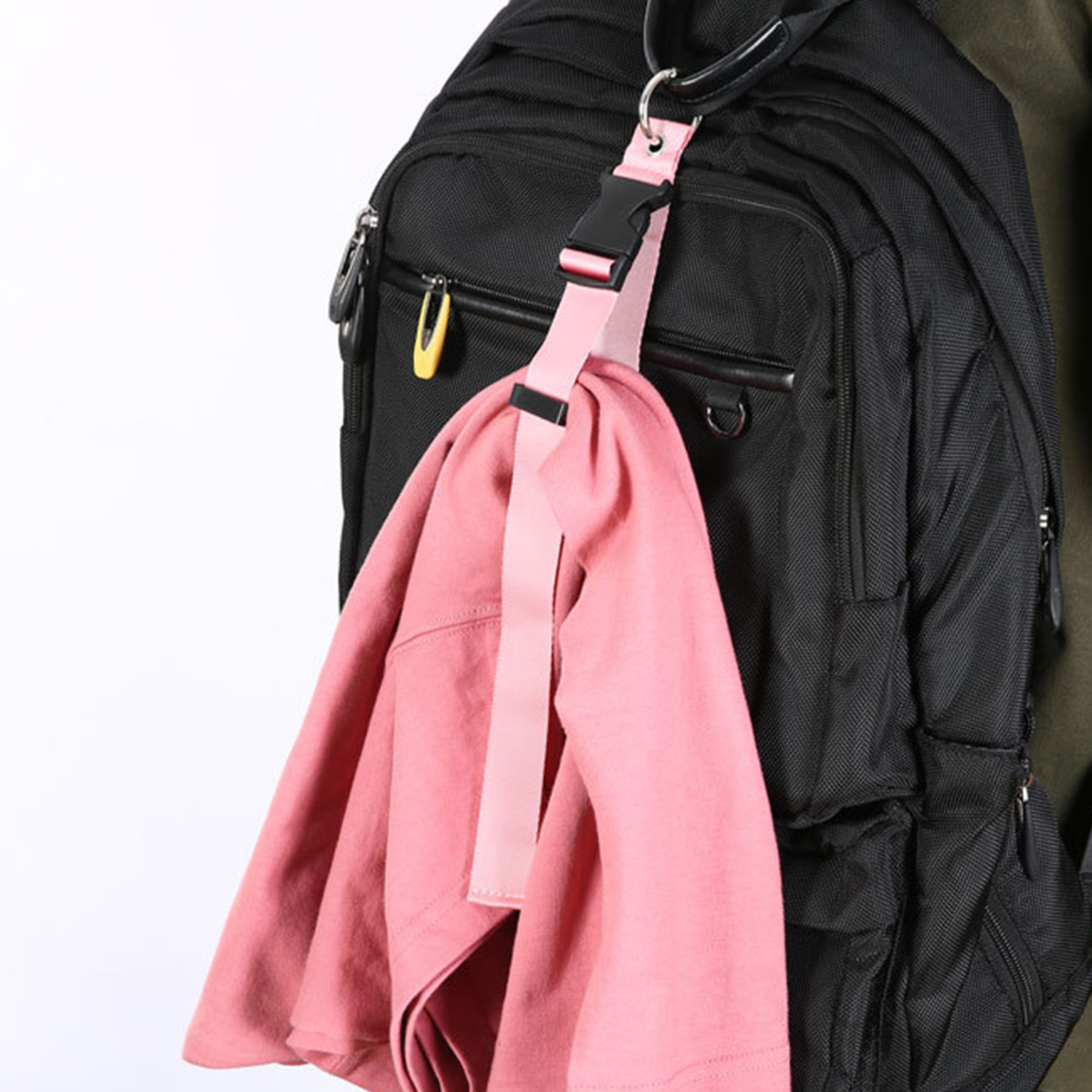 Sangle de bagage, pince de veste, pince de ceinture de valise, pince de transport, bagage, sac à dos, accessoire de voyage avec structure, rapDuty