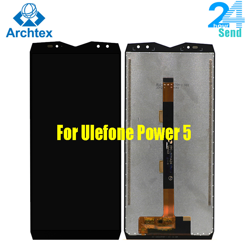 Voor Originele Ulefone Power 5 5S Lcd-scherm + Touch Screen Digitizer Vergadering Gereedschap Fhd 6.0 &quot;2160x1080P