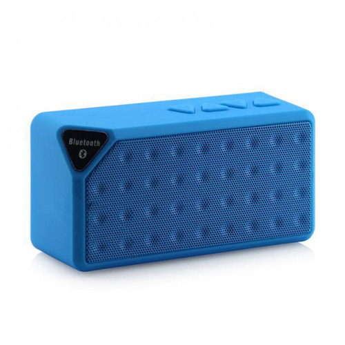 kleine draadloze bluetooth speaker Reizen Mini Draagbare speaker Chassis Kerst Promotionele Bluetooth Mp3 Speaker: Blue