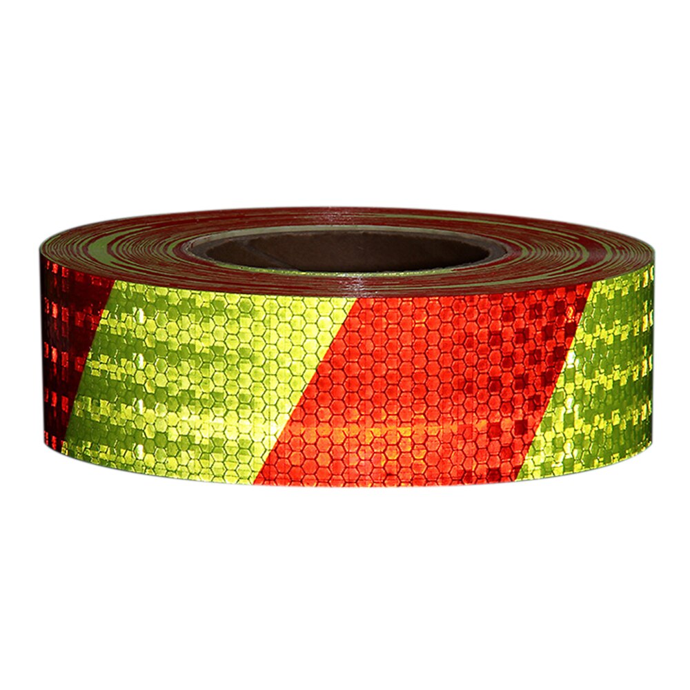Shining Reflective Safety Warning Tape Self Adhesive Twill Printing Reflective Tape for Car: White