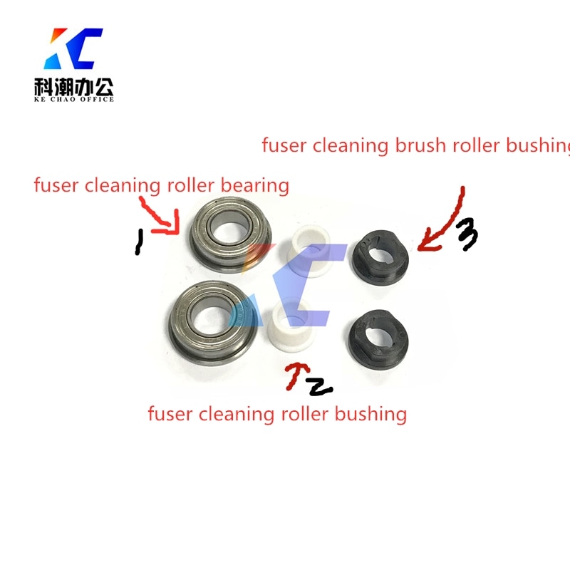 Kechao Fuser Cleaning Roller Bus/Fuser Reinigingsborstel Roller Lager Voor Bizhub C654 C754 C554 654 754 554
