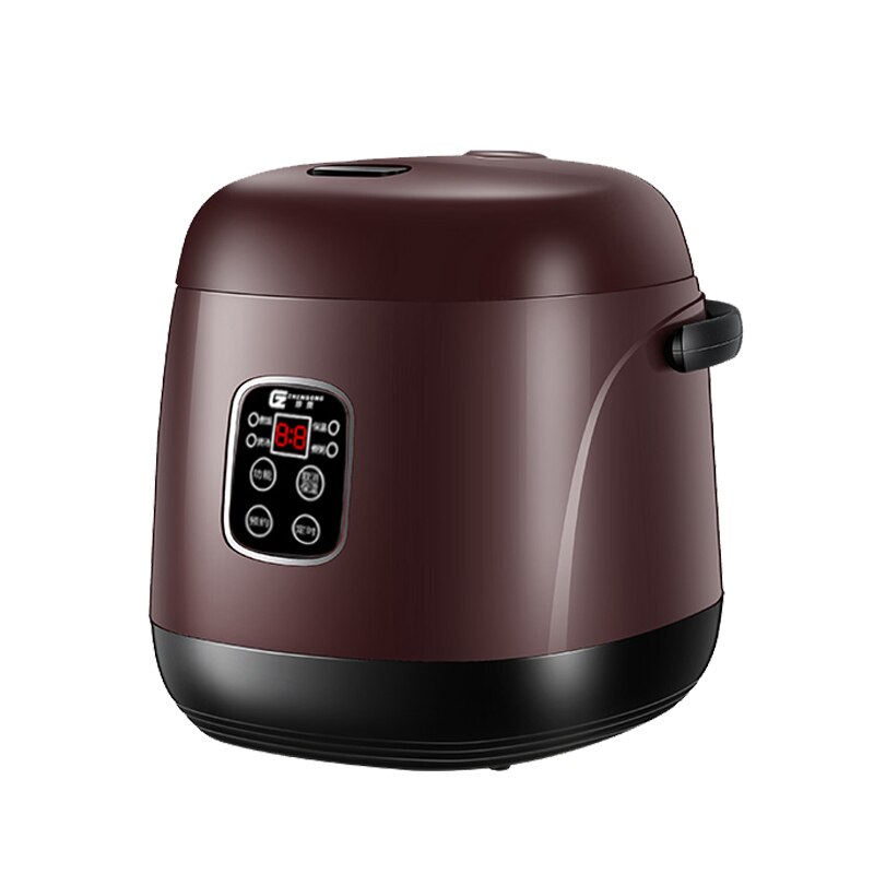 220V Mini Electric Rice Cooker Intelligent Automatic Household Kitchen Cooker 1-2 people Small Smart Appliances With Timing