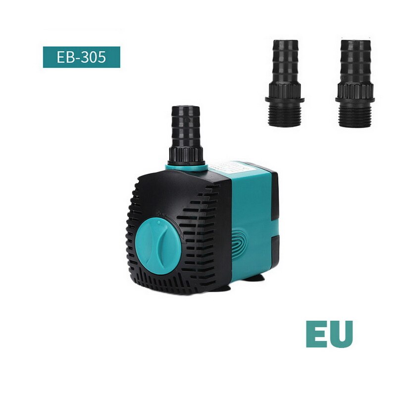 3/6/10/15/25W/35W Ultra-Quiet Submersible Water Fountain Pump Filter Fish Pond Aquarium Statuary Hydroponics Tank Fountain Tool: EB-305 25W