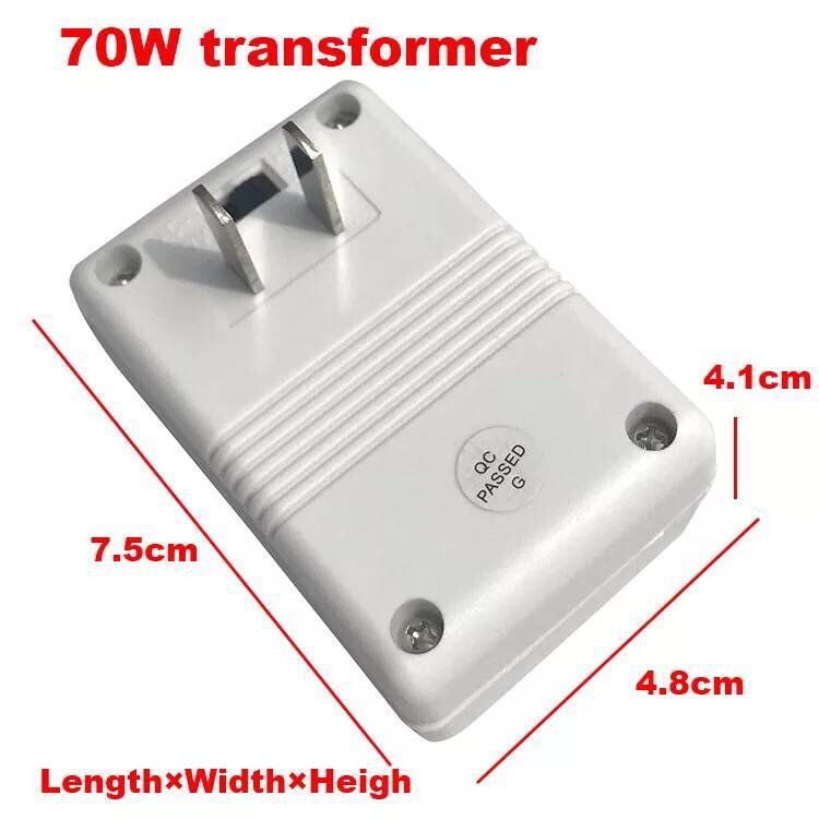 Spenningsomformer 110V til 220V - Reiseadapter 300W/500W/100W/150W/70W - steg opp/ned