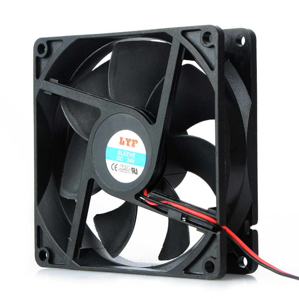 Máquina de soldadura con ventilador de refrigeración, 2 pines, 9025, 24V, inversor de doble bola