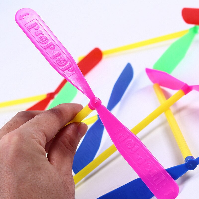 15/20pcs plastica bambù libellula elica libellula all&#39;aperto bambini bambini regalo di volo