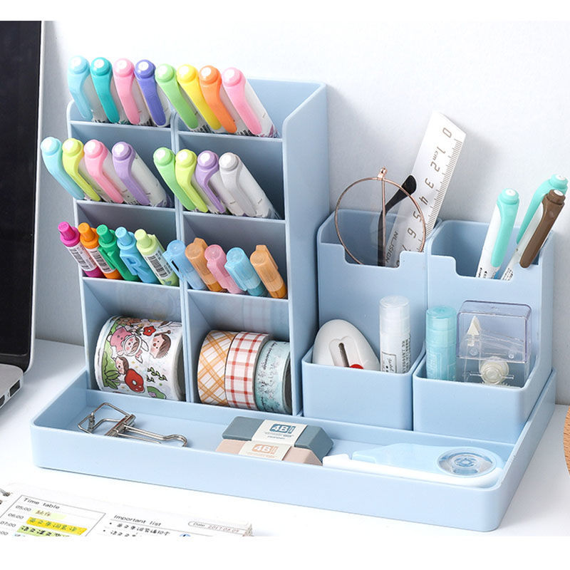 Penholder skrivebord arrangør desktop søde penholder arrangører til desktop kontor desk tilbehør stå papirvarer og kontor opbevaring