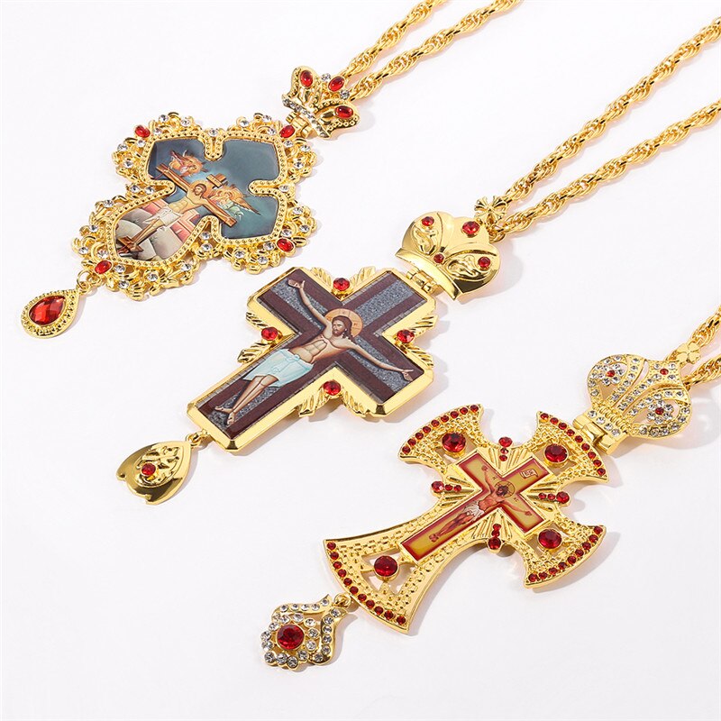 Orthodoxe Kruis Jezus Christus Kruisbeeld Kerk Ddecoration Christian Decor Russische Levert