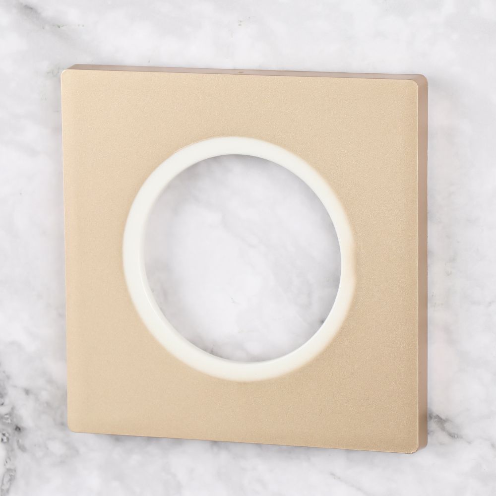 Practical Reserved Hole Cover Vents Decor Cap Snap-on Panel Self-adhesive Furniture Hole Ornament Snap-on Panel Wall Wire Covers