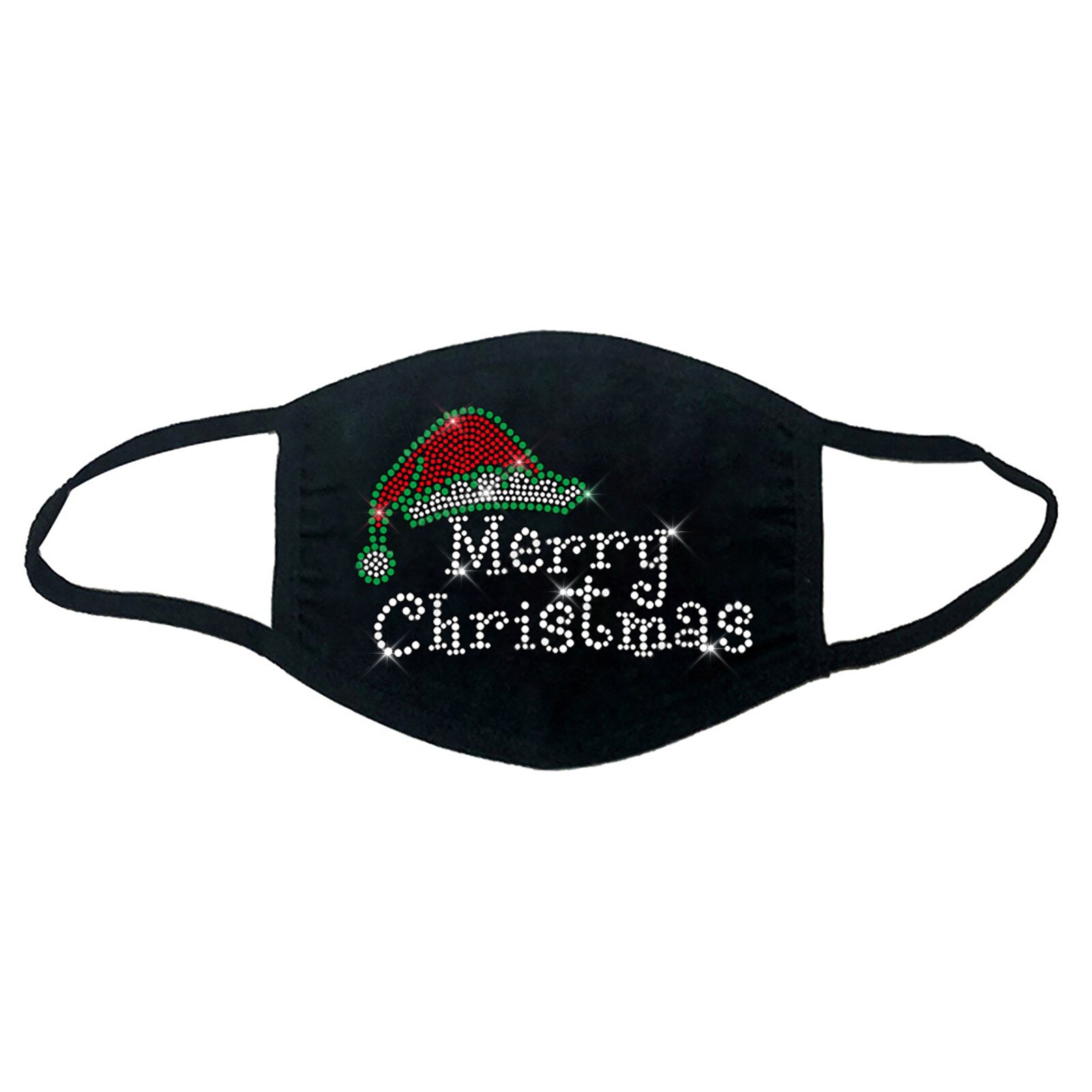 Mascarilla navideña de alce, adornos navideños para el hogar, adorno de Navidad, de Navidad, Año ,: A